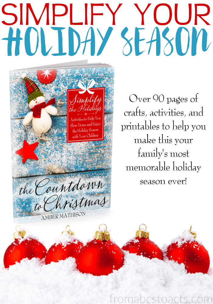 Enjoy the countdown to Christmas right alongside your children this year with this collection of fun and simple activities that will make this your family's most memorable holiday season ever!