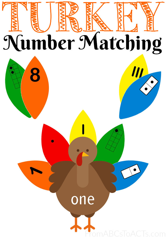 Work on counting skills, one to one correspondence, and even number word recognition with this fun and engaging preschool turkey counting printable!