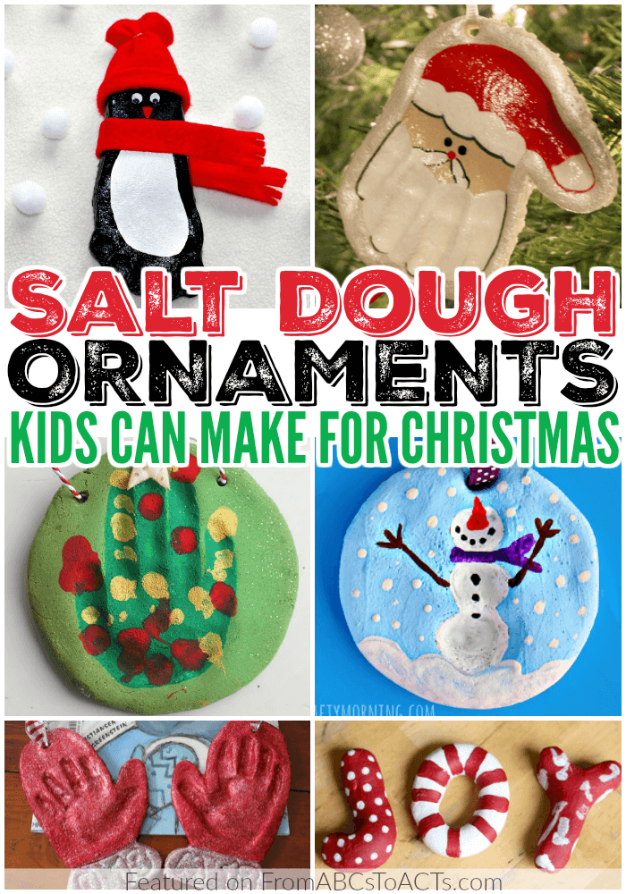 Making salt dough ornaments is a great way to spend some time crafting with your kids this holiday season and they last for years!