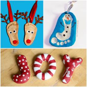 12 Fun Salt Dough Ornaments for Kids - From ABCs to ACTs