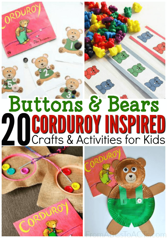 Reading Corduroy with your preschooler? Pair it with a few of these awesome crafts and activities for a fun literature based theme unit!