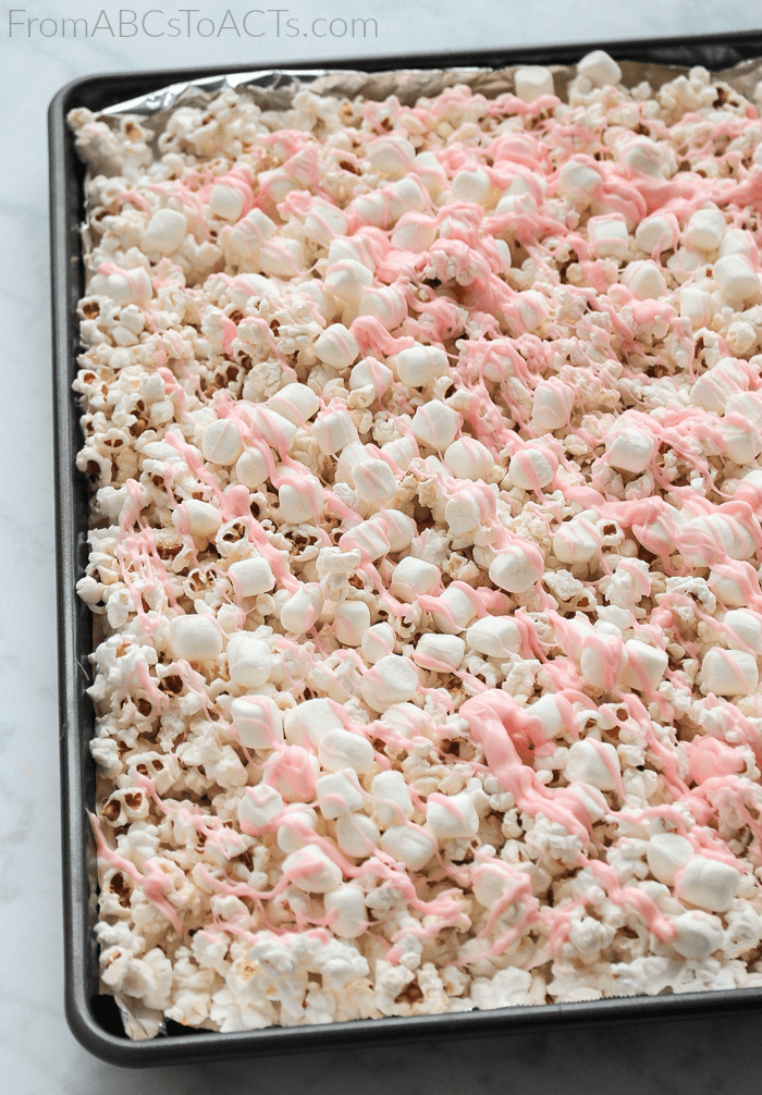 Flavored Popcorn Recipe - Valentine's Day
