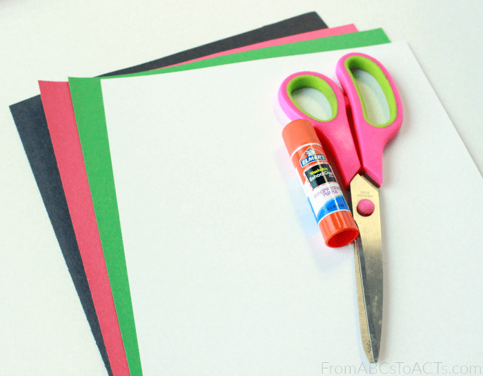 Paper Watermelon Craft for Kids