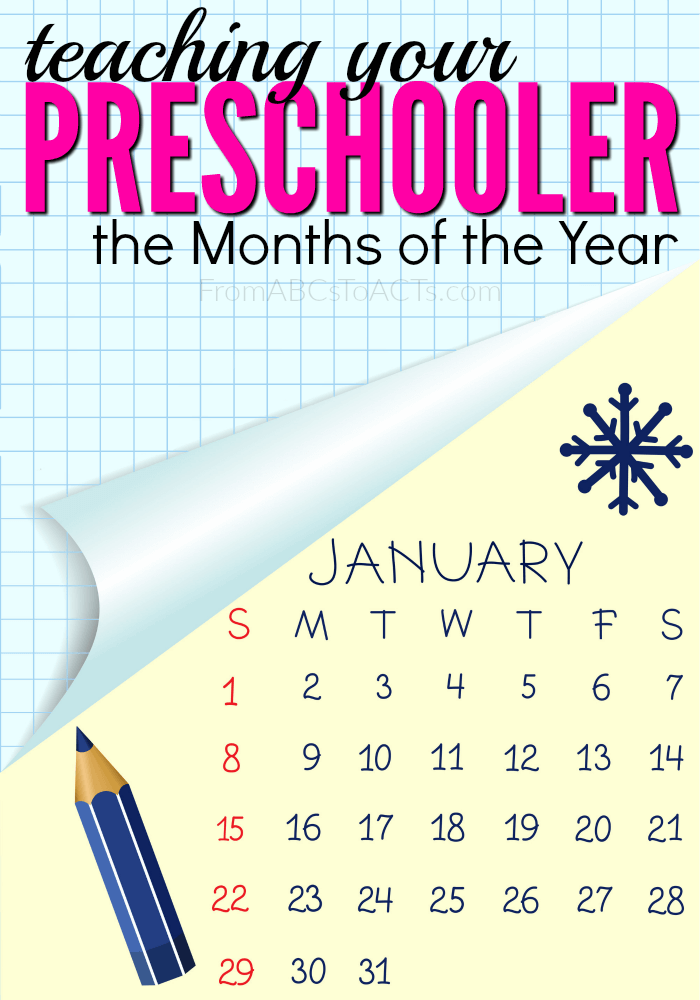 Teaching your preschooler the months of the year is easy when you make it fun! These tips, videos, songs, and more can help you do just that!