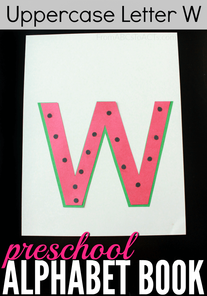 Work on fine motor skills, scissor skills, and letter of the alphabet all at the same time with this fun alphabet book craft for preschoolers!