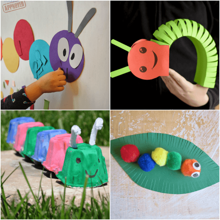 Caterpillar Crafts for Preschoolers