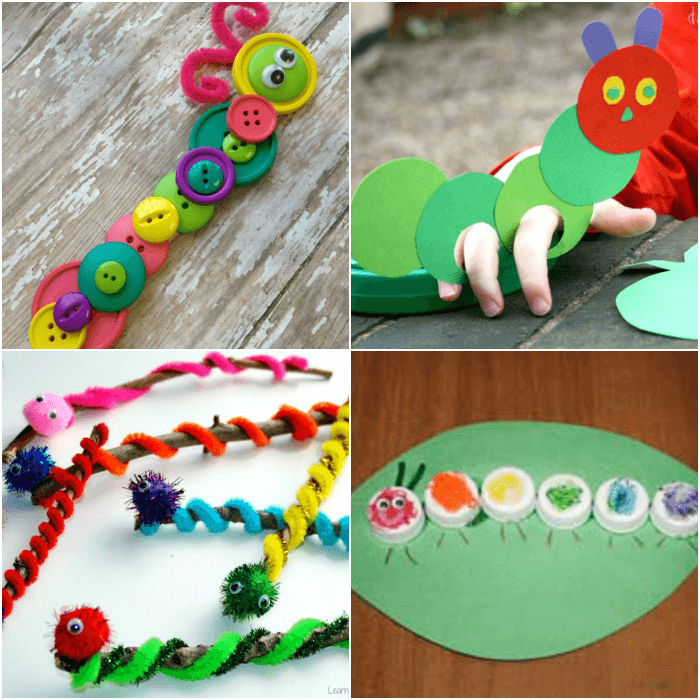 Easy Caterpillar Crafts for Kids