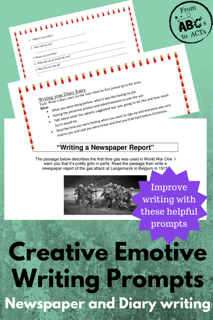 Writing Prompts for Creative and Emotive Writing