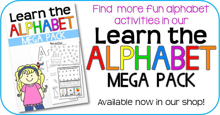 Learn the Alphabet Pack Wide Promo