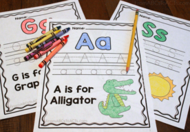 Letter Practice Pages for Preschoolers - From ABCs to ACTs