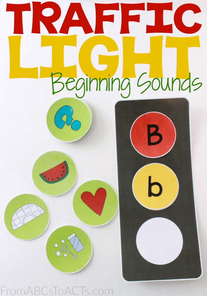 Planning a transportation theme for your upcoming kindergarten year? This simple traffic light matching activity is such a fun way to expand on your early literacy practice to work on letter recognition, beginning sounds, and more!