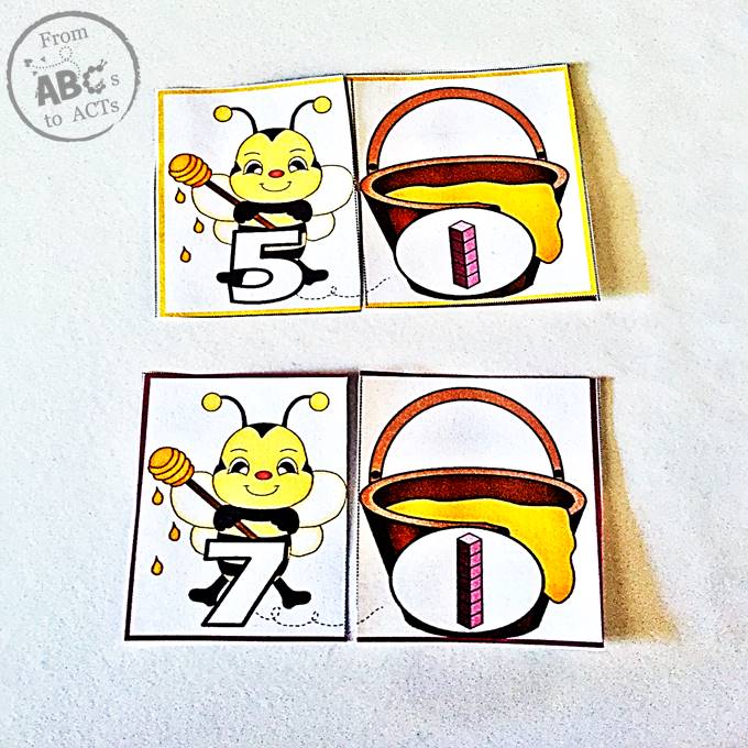 PlaceValueHoneyBee MatchingCardsOther2