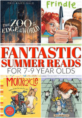 Spark your child's love of reading this Summer with this fantastic list of Summer reads for 7-9 year olds!