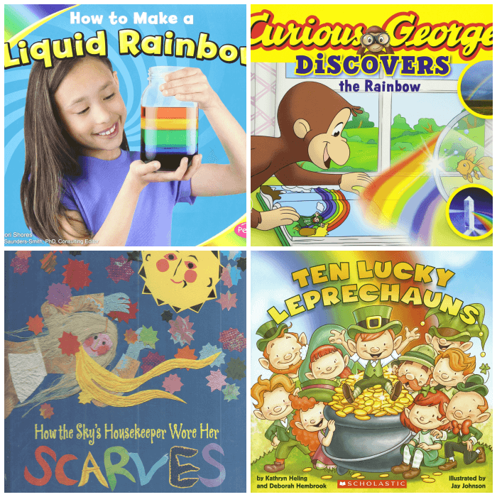 Rainbow Books for Toddlers and Preschoolers