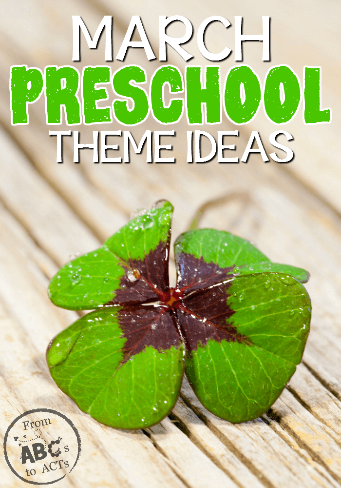 From baby animals to fruits and vegetables, your preschooler is going to love learning with this list of March preschool theme ideas!