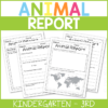 Animal Report Pack - From ABCs to ACTs