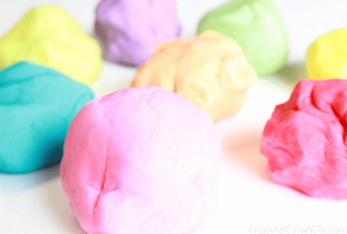 Color Surprise Play Dough Fine Motor for Preschoolers