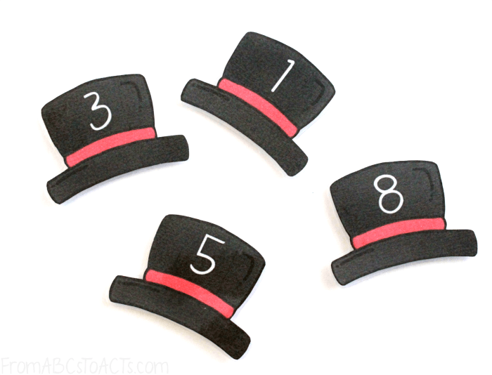 Snowman Counting Game for Preschoolers