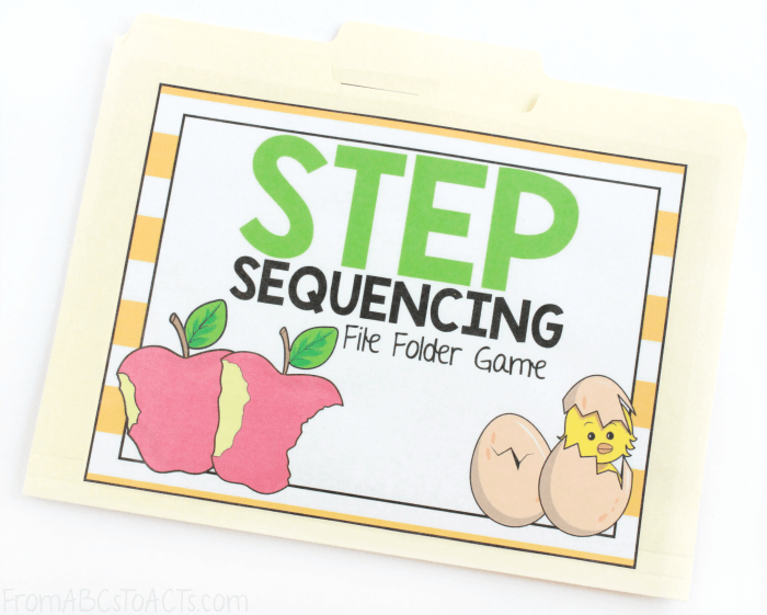 Step Sequencing for Kindergarten
