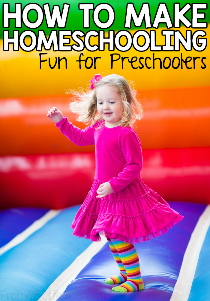 Thinking about homeschooling? Preschool is the perfect time to start and there are so many ways to make it fun for both you and your child! #FromABCsToACTs #preschoolathome #homeschoolingpreschool