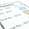 Supply List for Post Office Dramatic Play
