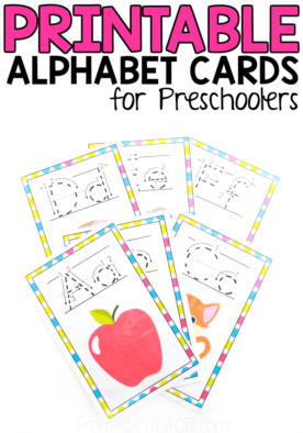 Teaching the letters of the alphabet and how to write them has never been easier! These alphabet wall cards make fantastic reference guides and are a great way to practice letter formation!