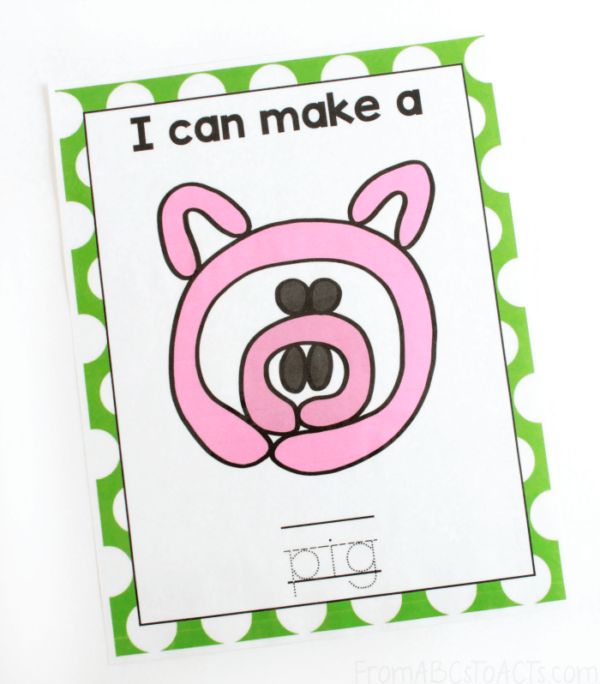 Farm Animal Play Dough Mats From ABCs To ACTs