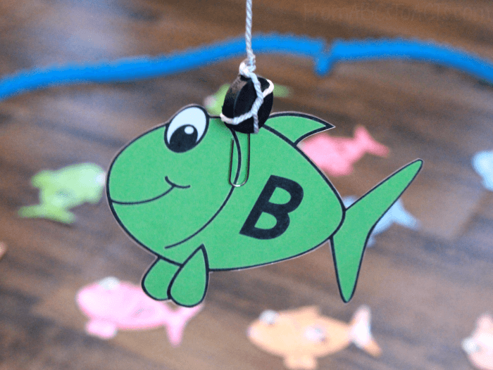 Alphabet Practice - Fishing for Letters