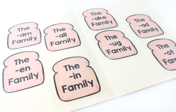 Word Family Practice for Kids