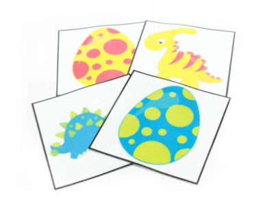 Dinosaur Egg Color Matching Activity