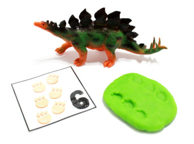 Dinosaur Track Counting Activity