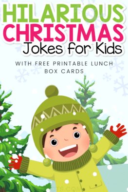Give your kids the gift of laughter this holiday season with these hilarious Christmas jokes for kids! Includes a free printable set of lunch box notes!