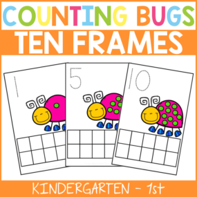 Counting Bugs Ten Frames