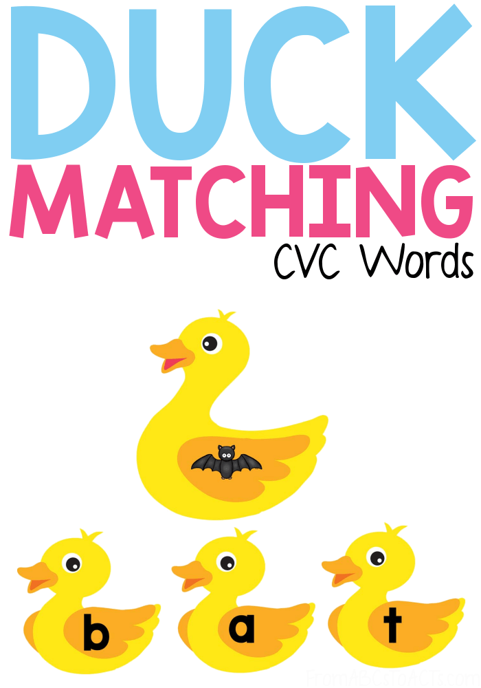 Duck Matching CVC Words
