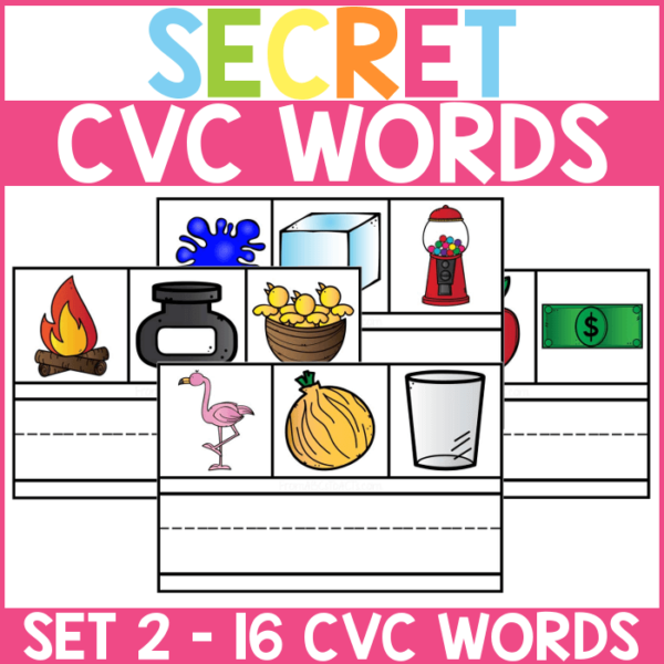 Secret CVC Words - Set 2