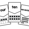 Ten Frame Puzzles with Number Words