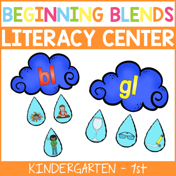 Beginning Blends Thunderstorm Literacy Center