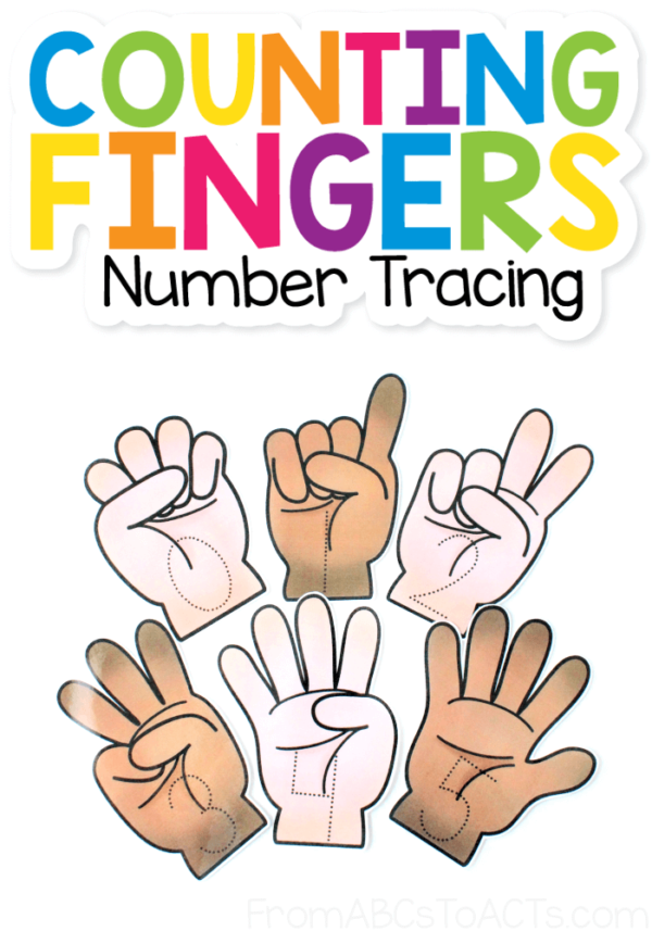 Counting Fingers Number Tracing From ABCs to ACTs