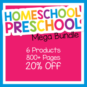 Homeschool Preschool Bundle