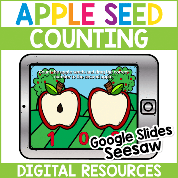 Apple Seed Countig Digital Resources 1
