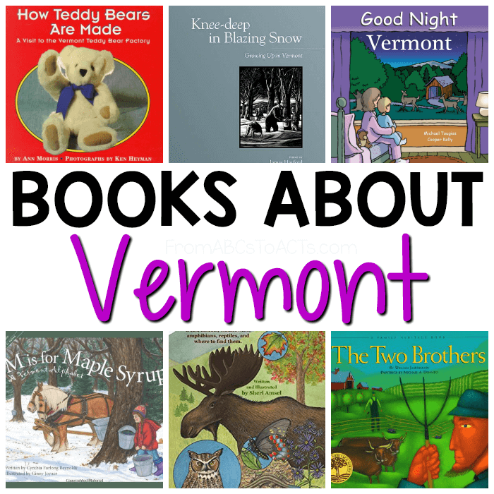 Books about Vermont for Kids