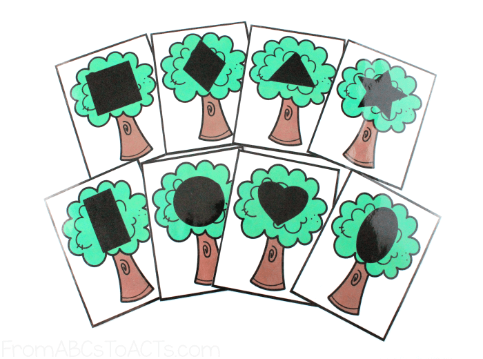 Tree Shape Recognition Matching