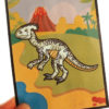 Velociraptor Fossil Flashlight Card