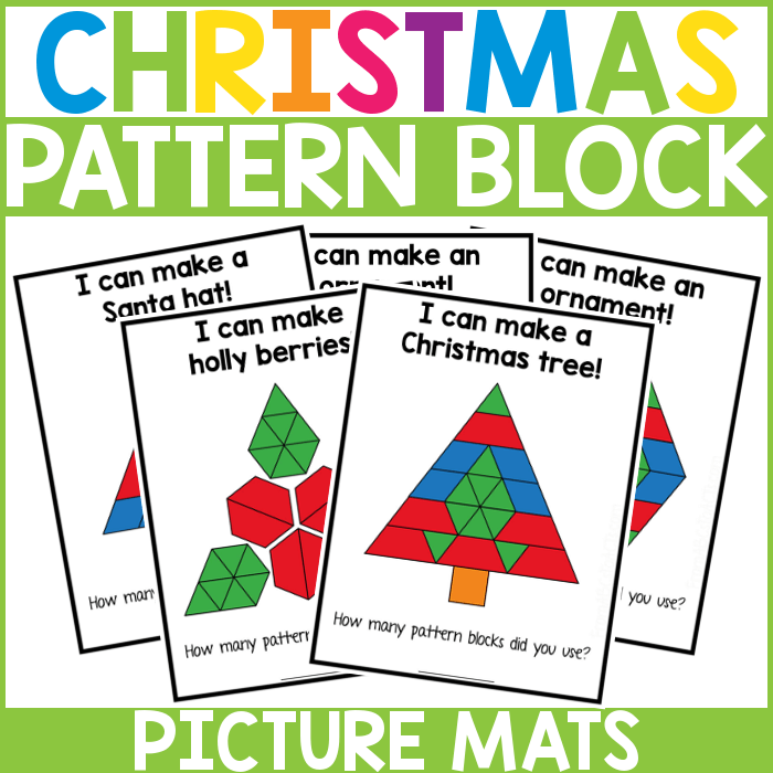 Christmas Pattern Block Mats From ABCs To ACTs