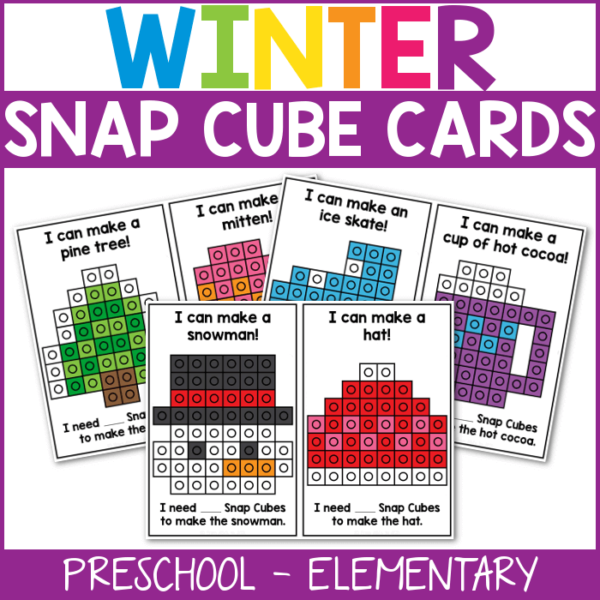 Winter Snap Cube Cards