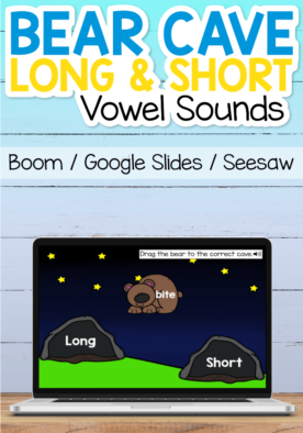 Bear Cave Long and Short Vowels
