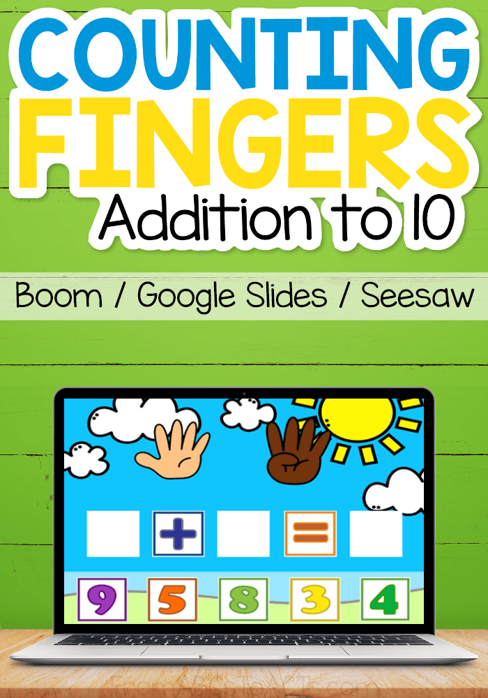 Digital Counting Fingers Addition To Ten From ABCs To ACTs