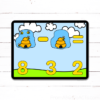 Digital Counting Bees Subtraction