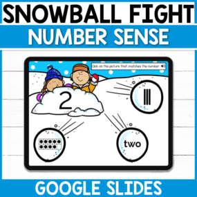 Work on those number sense skills this winter with this digital Google Slides activity! Perfect for early finishers in the classroom or those distance learning at home!