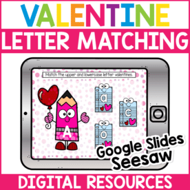 Valentine Letter Matching Digital 1
